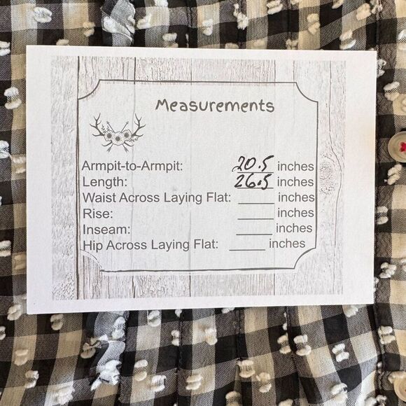 MAEVE ANTHROPOLOGIE Black/White Gingham Sleeveless Button Down Blouse SZ S #2467 - Picture 13 of 15